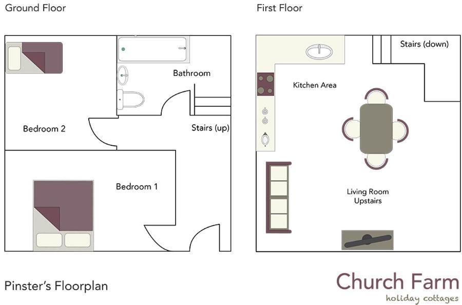 Church Farm Holiday Cottages - Pinster Cottage Ashbourne  Esterno foto